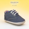 Zapatilla jean gris bebe Gorditoo