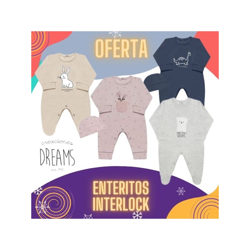 Enteritos interlock oferta Dreams