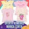 Oferta remera manga corta beba