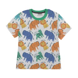 Remera bebé multi Zoo Gepetto