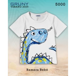 Remera bebé dino Roar Gruny