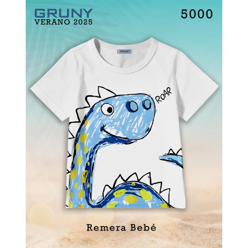 Remera bebé dino Roar Gruny