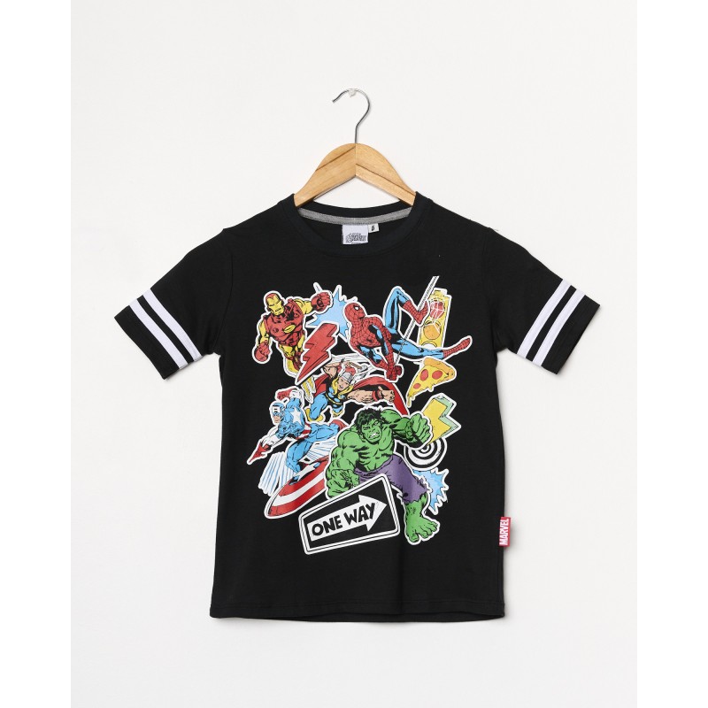 Remera nene avengers one way Disney