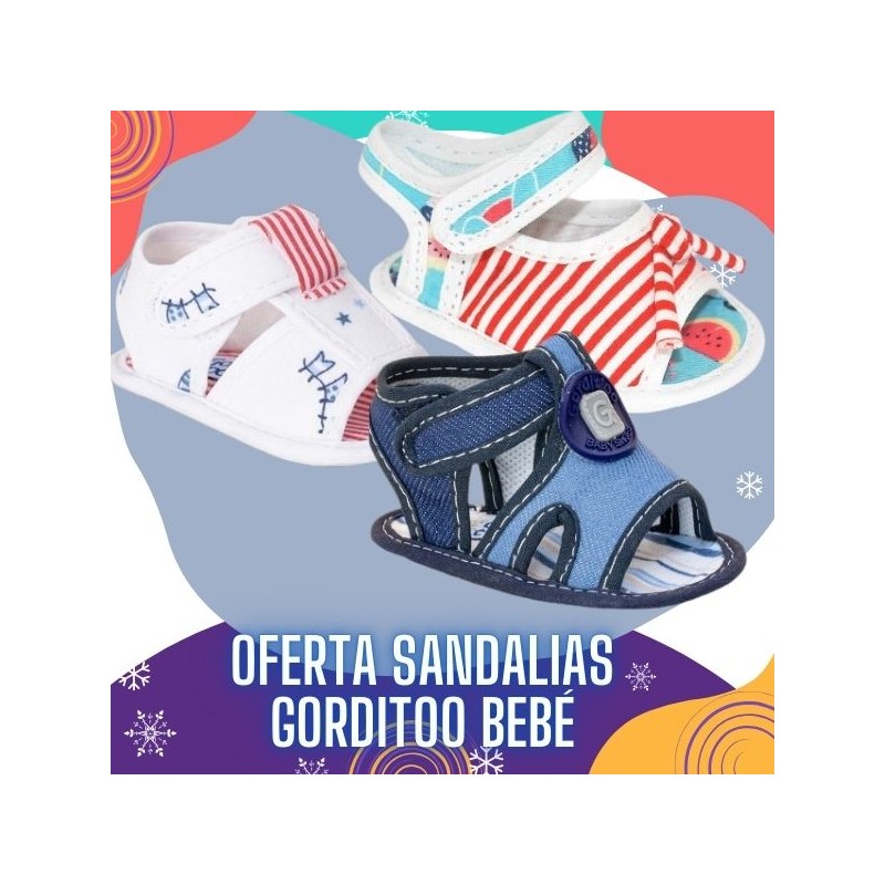 Oferta sandalias bebé Gorditoo