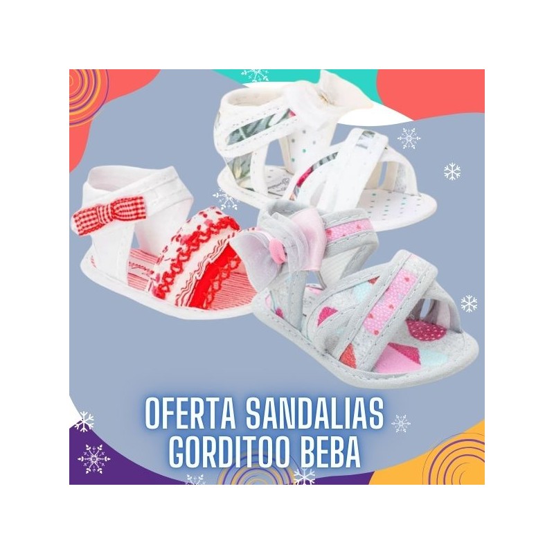 Oferta sandalias beba Gorditoo