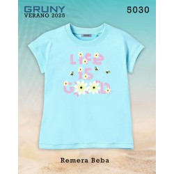 Remera beba is good Gruny