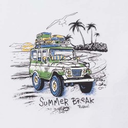 Remera bebé summer break Ruabel