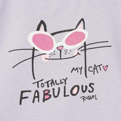 Remera beba my cat fabulous Ruabel