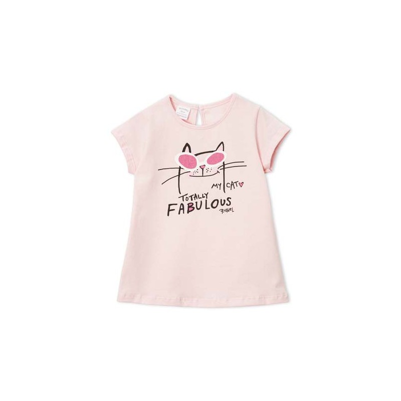 Remera beba my cat fabulous Ruabel