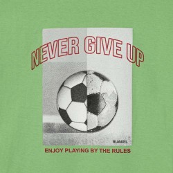 Remera nene never give up Ruabel