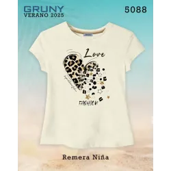 Remera nena Fashion Gruny