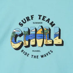 Remera nene surf chill Ruabel