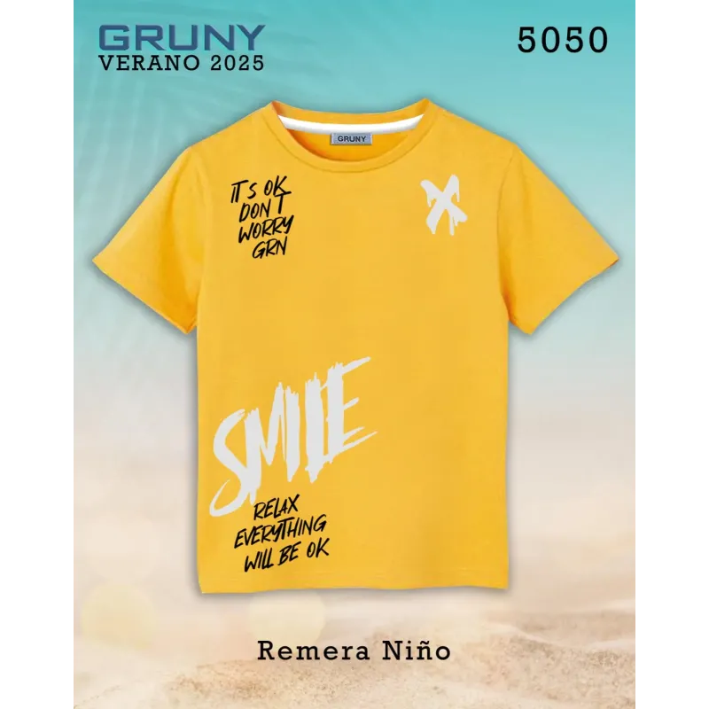 Remera nene relax Gruny