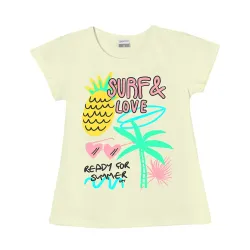 Remera nena surf & love Gepetto