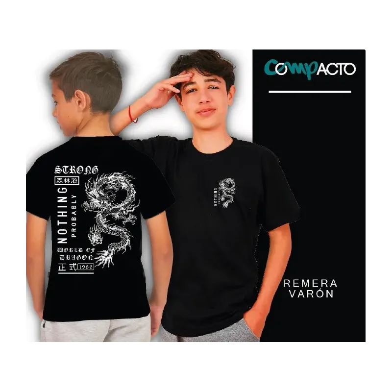 Remera nene Dragón Compacto