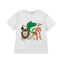 Remera bebé animalitos Gepetto