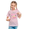 Remera nena love & flores Gepetto